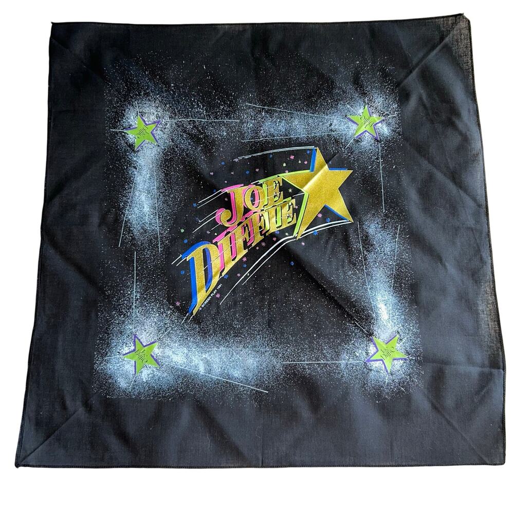 Vintage Joe Duffy country concert bandanna 90s